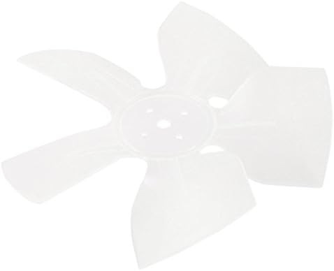 Uxcell plastični zamrzivač hladnjaka EXAUST motorne ventilatore 6,7-inčni dia bijeli