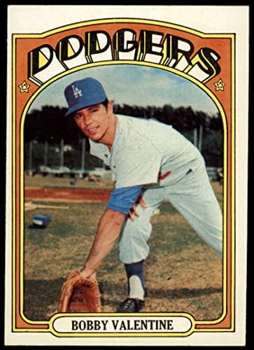 1972 FAPPS # 11 Bobby Valentine Los Angeles Dodgers Ex / MT Dodgers