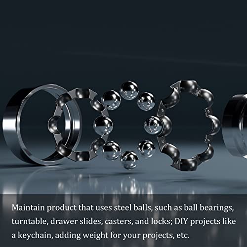 Kozelo 5pcs precizne loptice - [20mm] 304 nehrđajući čelik za upotrebu u ležajevima, čvrstom