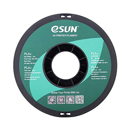 ESUN 3MM Black Pla Pro 3D filament za štampač 1kg kalem, stvarni prečnik 2,85 mm +/- 0,05 mm, crni