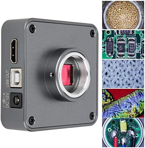 Industrijska mikroskopska Kamera, profesionalna Aluminijumska legura elektronska C-Mount USB mikroskopska kamera za mikroelektroniku za popravku mobilnih telefona za PCB zavarivanje