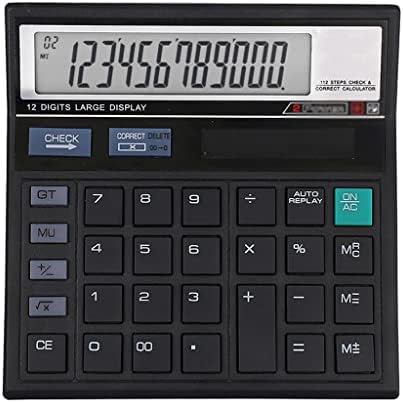 SDFGH 12-znamenkasta solarna baterija Dual Power Exclat Office Office Desktop kalkulator kalkulator