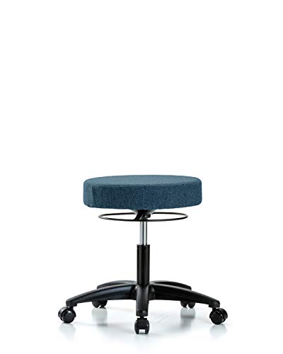 LabTech za sjedenje LT41560 tkanina visina stola stolica najlonska baza, Kotačići, siva