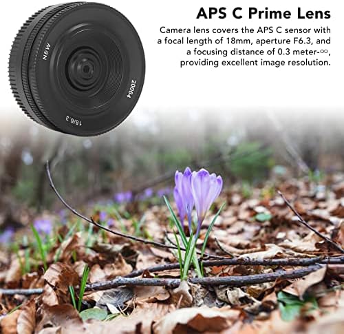 18mm F6.3 APS C Prime fiksno sočivo bez ogledala objektiv kamere za Fujifilm X A1 X A10 X T1 X T100 X PR01 X