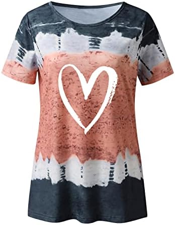 Pakovanje majica ženska košulja za žene Casual Moda štampanje perja okrugli vrat kratki rukav majica
