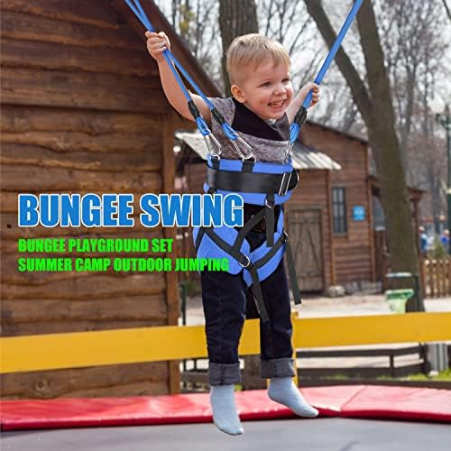Bungee Swing Jumper set za djecu zatvorenu ili vanjsku, uključujući teške viseće viseće viseće,