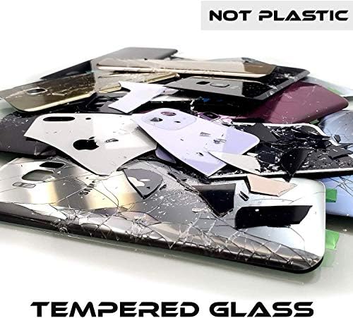 Cell4less Back Glass kompatibilan sa iPhone XR W/ljepilom za cijelo tijelo, alatom za uklanjanje i širokom