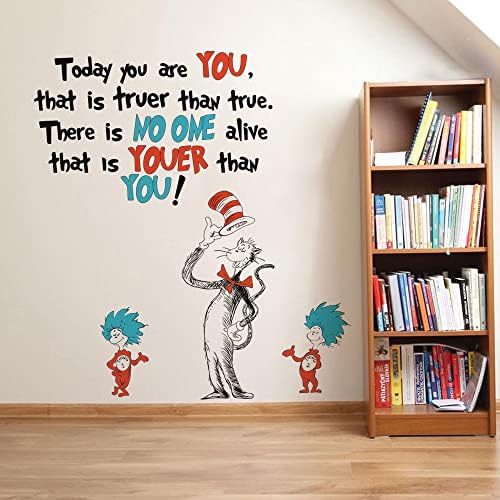 Runtoo Inspirativni citati zidne naljepnice danas ste Vi zidne naljepnice za djecu Dječiji vrtić