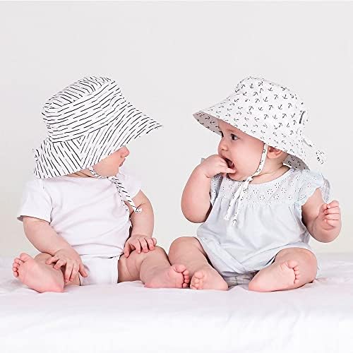 JAN & Juli 50+ UPF podesivi pamuk sunce-šeširi za bebe malu djecu