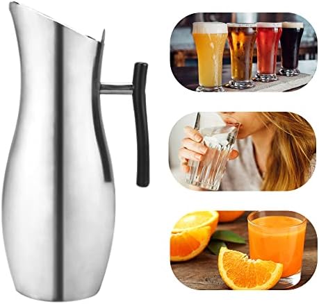Vodovaonik od nehrđajućeg čelika 2L / 70oz pića u obliku džuma u obliku pića JAR METAL GILDER Mirror Poliranje za kuhinju Hladnjače Bars Restorani od Muglio