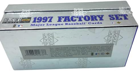 Gornja paluba 1997 UD kolekcionarski izbor za bejzbol set za bejzbol
