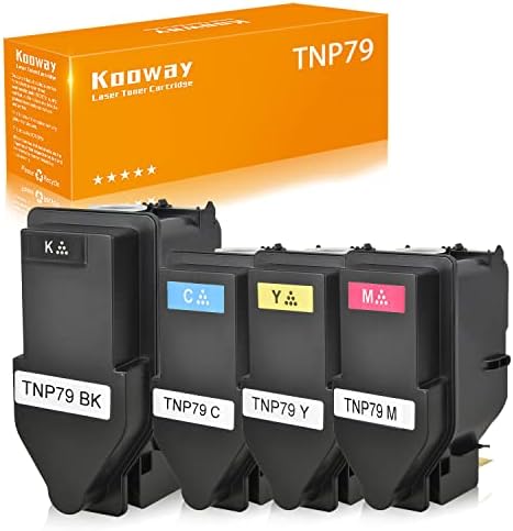 Kooway Remanufactrued TNP79 TNP79K TNP79C TNP79M TNP79Y Zamjena kertridža sa visokim prinosom za konicu Minolta Bizhub C3350i C4050i - 13k / 9k stranice