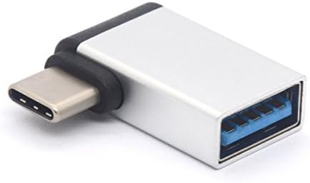 PIIHUSW USB tip C adapter 90 stupnje USB-C do USB 3.0 Adapter USB C Converter Converter za Dell XPS 15, Samsung S9 S8 Napomena 8, Google Pixel, Huawei P10 Mate 10, OnePlus