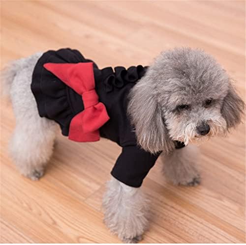HFDGDFK Haljina za pse Termički za pse Odjeća za kućne ljubimce Male slatke zimske tople modne marke