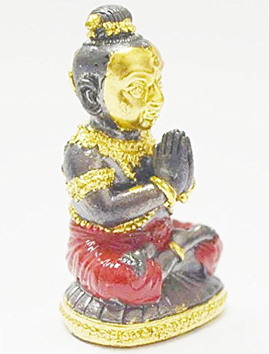 Lucky Amulets Kumaantong na-na-tang zlatno lice Krooba Subin Sumedaso Tiny Guman Kuman Thong Boy Magic
