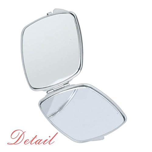 Američki Predsjednik Zanimljivo Sjajno Ogledalo Za Slike Prijenosno Kompaktno Džepno Šminkanje Dvostrano Staklo