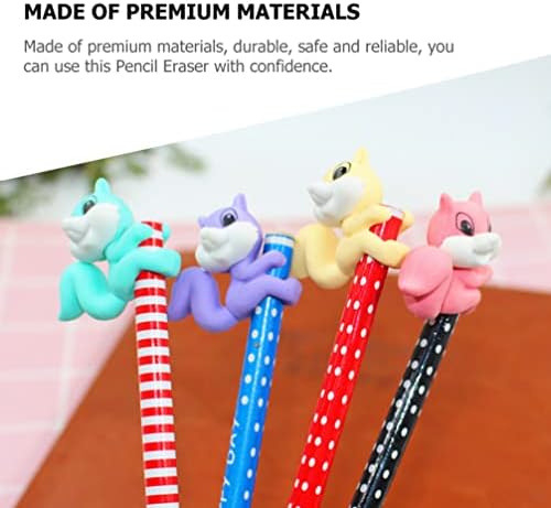 Operitacx olovke Bulk 36pcs Diplomski poklon za brisanje crtića sa crtanom životinjom Slatka gumice