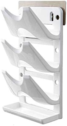 GANFANREN stalak za poklopce za lonce zidni viseći, multifunkcionalni stalak za daske za sečenje