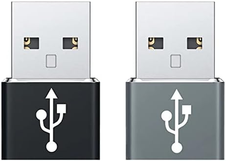 USB-C ženka za USB muški brzi adapter kompatibilan sa vašim Samsung Galaxy A8 Plus za punjač, ​​sinkronizaciju, OTG uređaje poput tastature, miš, zip, gamepad, PD