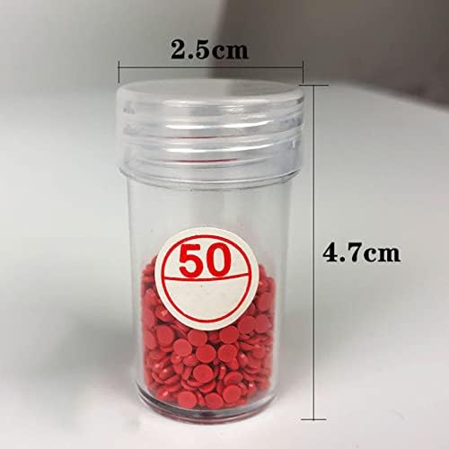 Prozirna posuda za skladištenje dijamantskog farbanja, 30/60/90/120 bočice sa šljokicama držač kamenčića za perle
