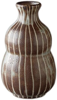 光陽 陶器 Ginshino Gourd Tokuri, 約 7,8 × 13,2cm, čaj