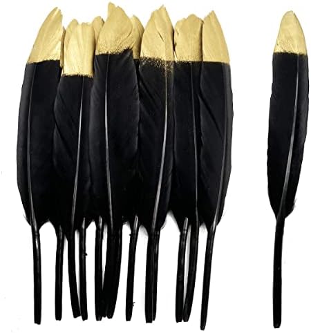 50kom Zlatna guska perje 4 -6 za ukras za svadbene zabave Dream Catcher Craft Odjeća decor Accessories