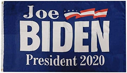 Američka veleprodaja superstore Joe Biden predsjednik 2020 plavi premium kvalitet 100D tkani Poly najlon 3x5 zastava