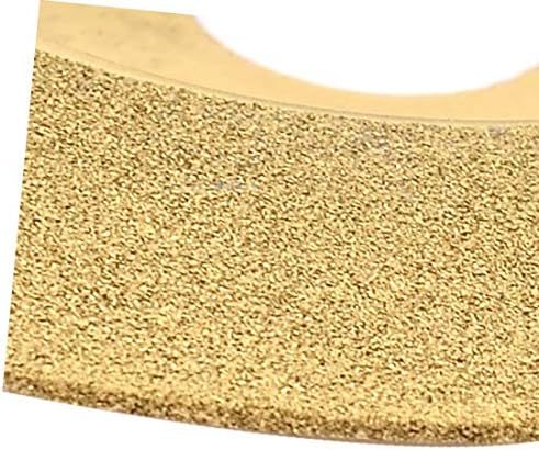 X-DREE 100mm Dia dijamantski obloženi Brusni disk za poliranje zlatni ton 2kom (Disco diamantado recubierto