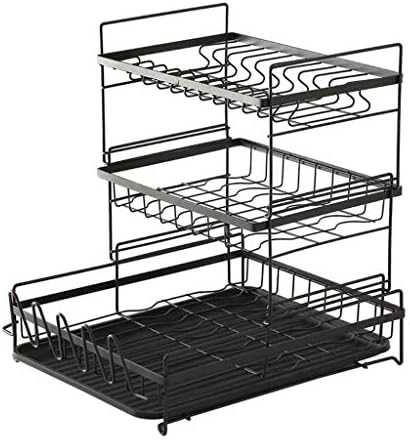 SDGH metalni stalak za suđe - kuhinjski nosač za pribor za jelo za pribor za pribor za jelo, nosač za pranje