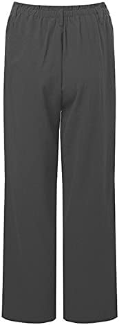 Usuming Žene udobne hlače Pamučne pantalone Ljetne labave pantalone gležnjače obrezane hlače hlače