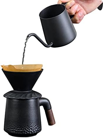 Urativci prelijte set aparata za aparat za kavu, uključujući sipa preko čajnika 12 oz + v60 prelijte preko