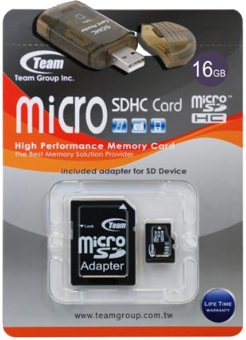 16GB Turbo Speed klase 6 MicroSDHC memorijska kartica za Toshiba Portege G810. Kartica za velike brzine dolazi