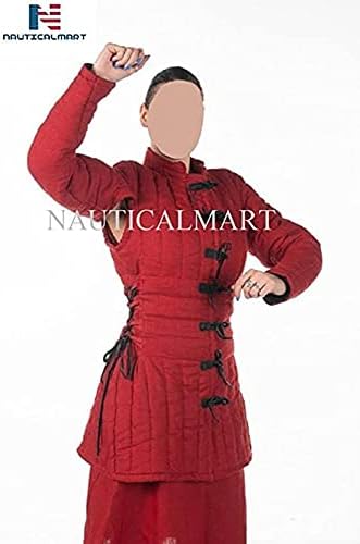 NauticalMart Ženski Gambeson Srednjovjekovna ženska odjeća - Larp srednjovjekovna fantazija ženski oklop