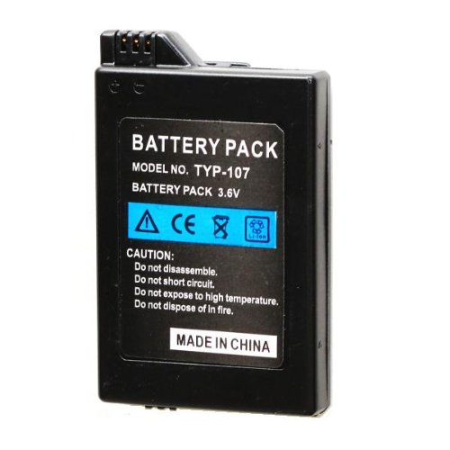 Neewer 2x 3.6v 3600mAh zamjenska baterija za baterije Sony PSP Slim 2000 3000 baterije za video igre