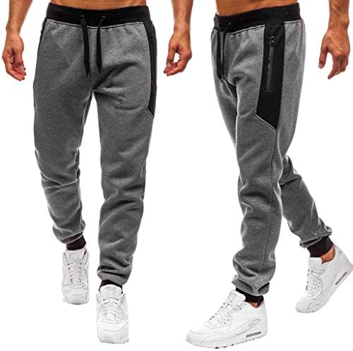 Muške Gym Joggers hlače za vježbanje Casual tanke trenirke sportski trening hlače za trčanje s džepovima