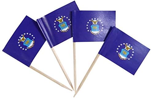 JBCD US Air Force zastava za zastavu za zube Mini mali poklopac za zastavu