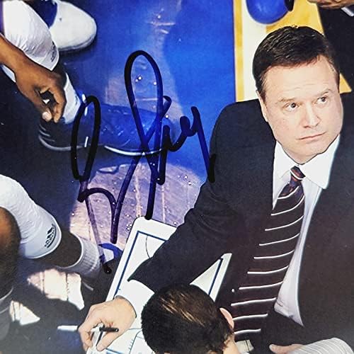 Bill samo autogramirani 8x10 Fotografija Legendarni trener Kansas Jayhawks