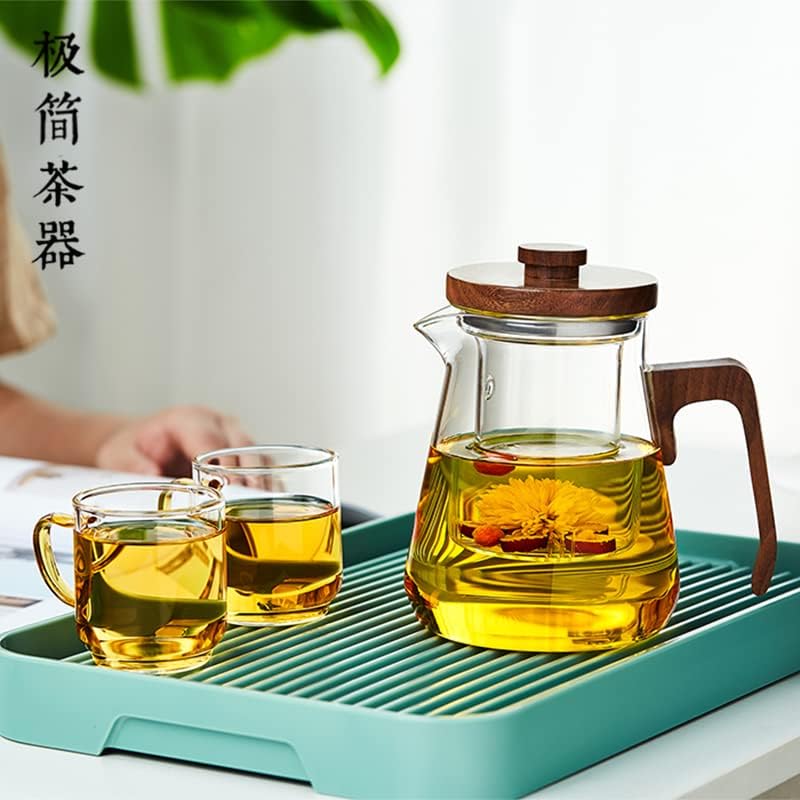 Guanshan Bubble-kapacitet TUBLY TAPOT Staklo Filter TEAMER Single Pot Kung Fu Tea za čaj Električni