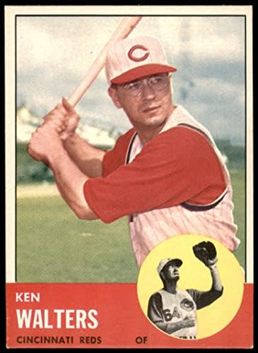 1963 TOPPS # 534 Ken Walters Cincinnati Reds ex / mt crveni