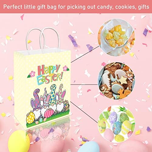 Ssailue decor torbe za uskršnje zečice, 16 kom poklon torbe za uskršnje patuljke za zabavu za djecu