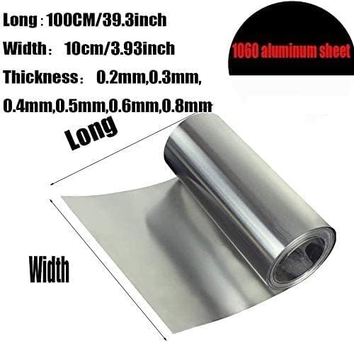NIANXINN aluminijska traka aluminijska folija tanka ploča DIY Metalni materijal za pranje zidnih ploča od mesinga