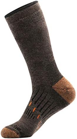 Lavina muške mješavine bakrene vune otporne na miris Crew čarape s podrškom za luk 2 pakovanja
