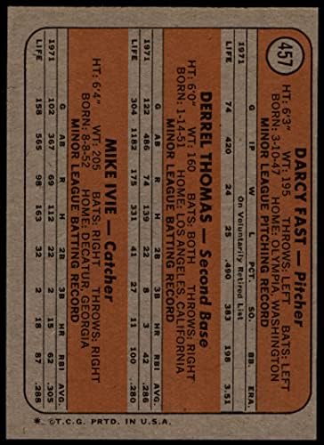 1972 PADRES BOOKIES DERREL Thomas / Mike Ivie / Darcy Fast San Diego Padres Ex / Mt Padres