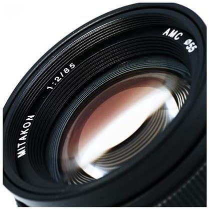 ZHONG YI OPTICS Mitakon Zhongyi 85mm F/2 objektiv za FX i DX Nikon F-Mount DSLR kamera - ručni fokus