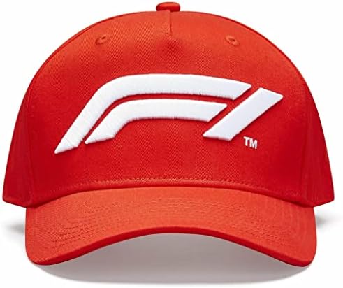 Formula 1 Tech Kolekcija F1 Veliki Logo Bejzbol Šešir Crvena