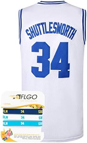 Aflgo Isus Shuttlesworth # 34 Lincoln High School spojenim košarkaški dres