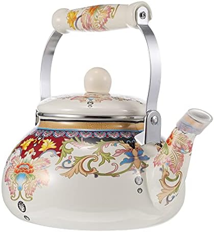 HAPPYAMI čajni kotlovi štednjak Cool ručka Teaketttle čajnik Japanski kineski čajnik čajnik retro cvjetni uzorak