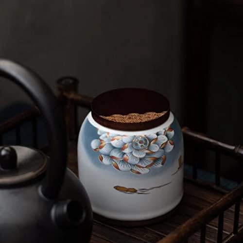 YUHEAN Ceramic CanistersTea Cans Kuhinjski začin limena folija zapečaćena tegla za čaj Set za čaj za čaj