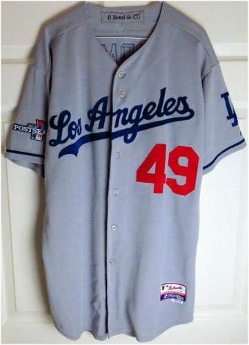 Carlos marmol tim izdvojen Jersey Dodgers Road 2013 doigravanje 49 MLB Holo - MLB igra polovne dresove