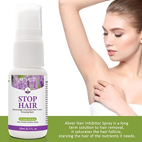 20ml sprej za uklanjanje dlačica bezbolni sprej za Inhibitor kose Permanant Hair Stop Growth sprej Neiritantan